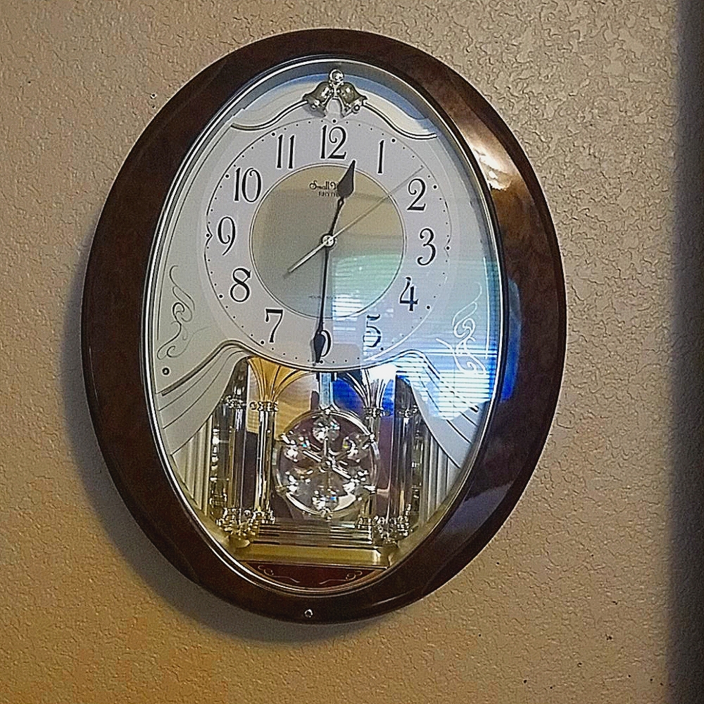 Hand crafted clock